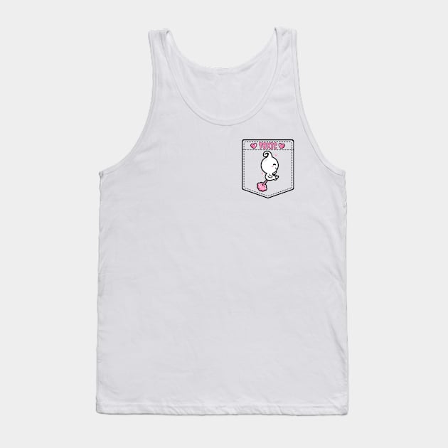 Toxic Ghost Fart Tank Top by Rockadeadly